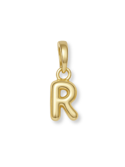 Bubble Initial Clip Charm