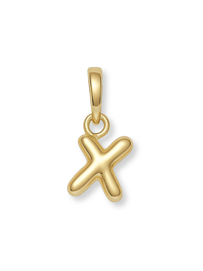 Bubble Initial Clip Charm