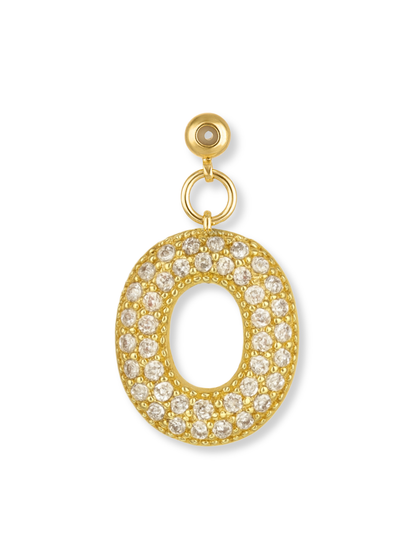 Bubble Letter Grip Charm