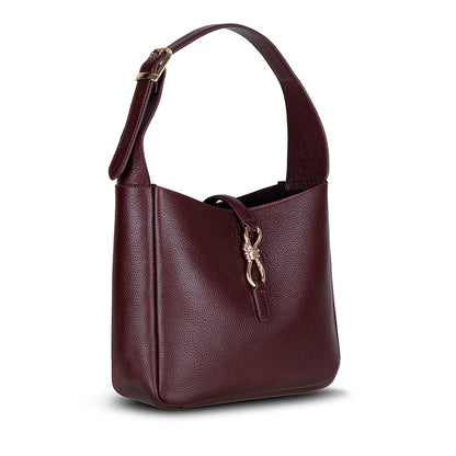 Azura Women’s Leather Shoulder Bag – Genuine Leather Handbag for Everyday Elegance | Minimal & Handcrafted