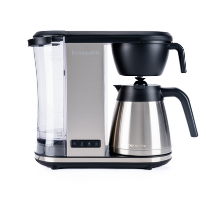 Enthusiast 8-Cup Drip Coffee Brewer with 1.3L Thermal or Glass Carafe
