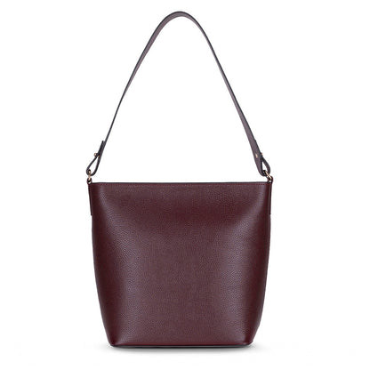 Elena Women’s Leather Tote Bag – Genuine Leather Shoulder Bag for Everyday Function | Minimal & Handcrafted