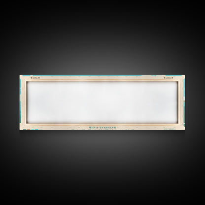Dry Tortugas National Park, Panoramic Florida Travel Art, National Park Print, Minimalist Travel Art, Midcentury Modern Style Landscape