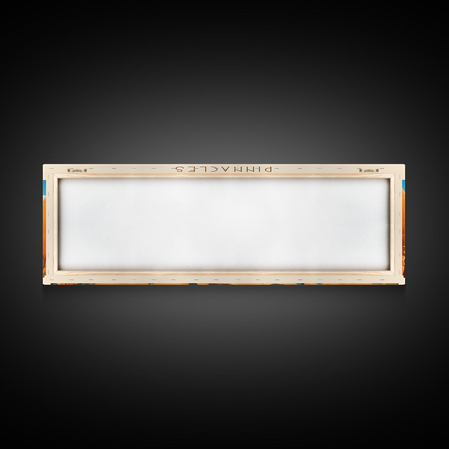 Pinnacles National Park Panoramic Califorrnia Travel Art, National Park Print, Minimalist Travel Art, Midcentury Modern Style Landscape