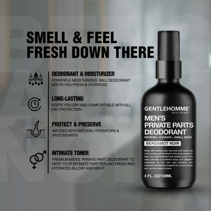 Balls Spray - Bergamot Noir