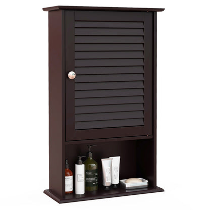 27.5 Inch H Wall Hanging Bathroom Storage Cabinet