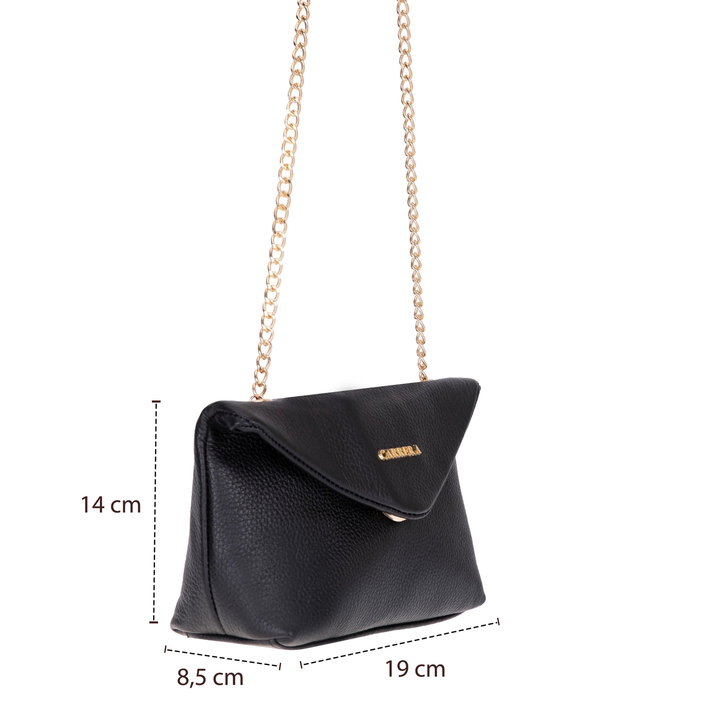 Carrera Lunera Women’s Leather Bag – Floater Leather Women’s Shoulder & Crossbody Bag with Chain Strap for Everyday Elegance | Minimal & Handcrafted