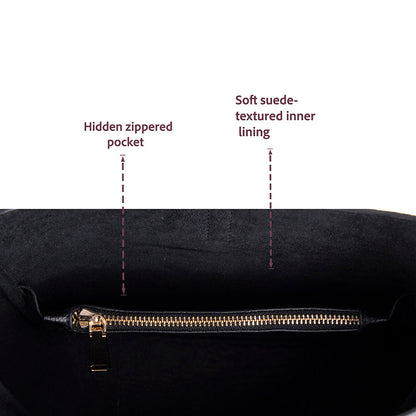 Azura Women’s Leather Shoulder Bag – Genuine Leather Handbag for Everyday Elegance | Minimal & Handcrafted