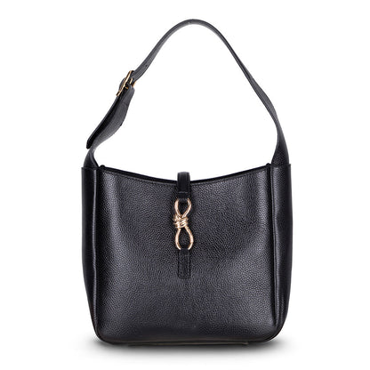 Azura Women’s Leather Shoulder Bag – Genuine Leather Handbag for Everyday Elegance | Minimal & Handcrafted