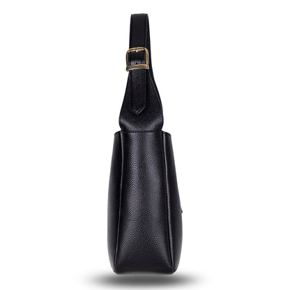 Azura Women’s Leather Shoulder Bag – Genuine Leather Handbag for Everyday Elegance | Minimal & Handcrafted