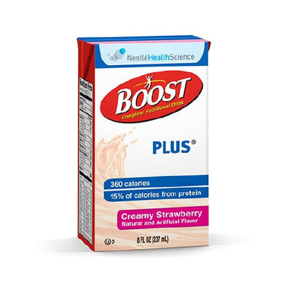 Boost Plus® Creamy Strawberry Flavor by Nestle 8 oz. - 4390093331