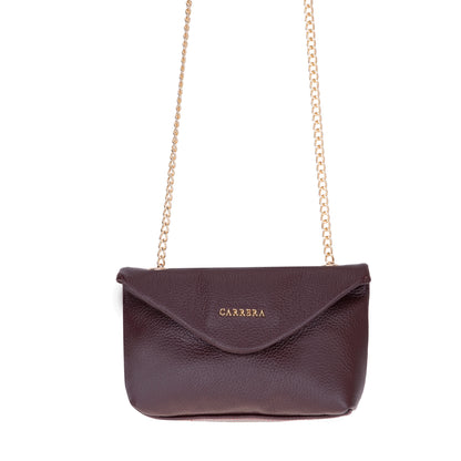 Carrera Lunera Women’s Leather Bag – Floater Leather Women’s Shoulder & Crossbody Bag with Chain Strap for Everyday Elegance | Minimal & Handcrafted