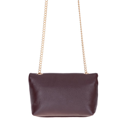 Carrera Lunera Women’s Leather Bag – Floater Leather Women’s Shoulder & Crossbody Bag with Chain Strap for Everyday Elegance | Minimal & Handcrafted