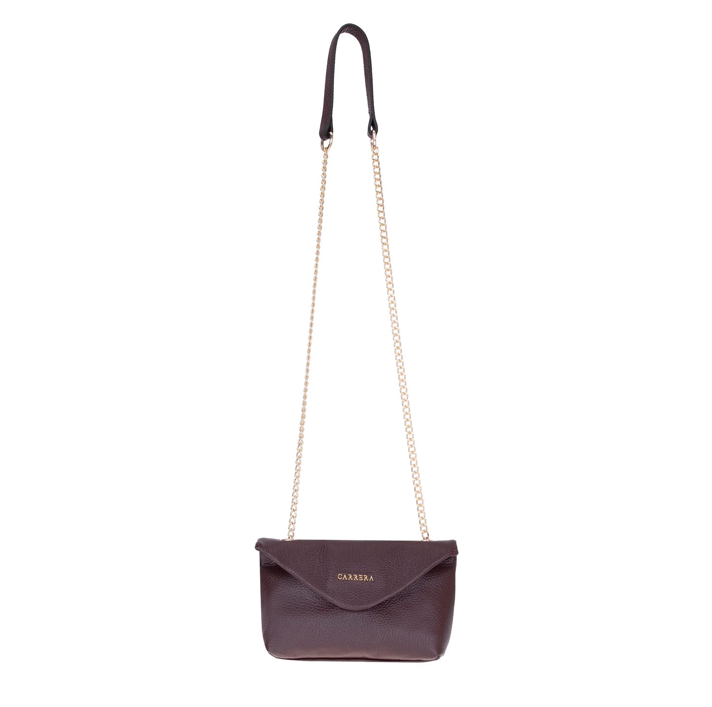Carrera Lunera Women’s Leather Bag – Floater Leather Women’s Shoulder & Crossbody Bag with Chain Strap for Everyday Elegance | Minimal & Handcrafted