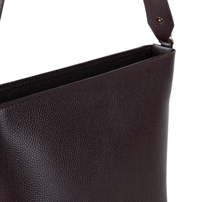 Elena Women’s Leather Tote Bag – Genuine Leather Shoulder Bag for Everyday Function | Minimal & Handcrafted