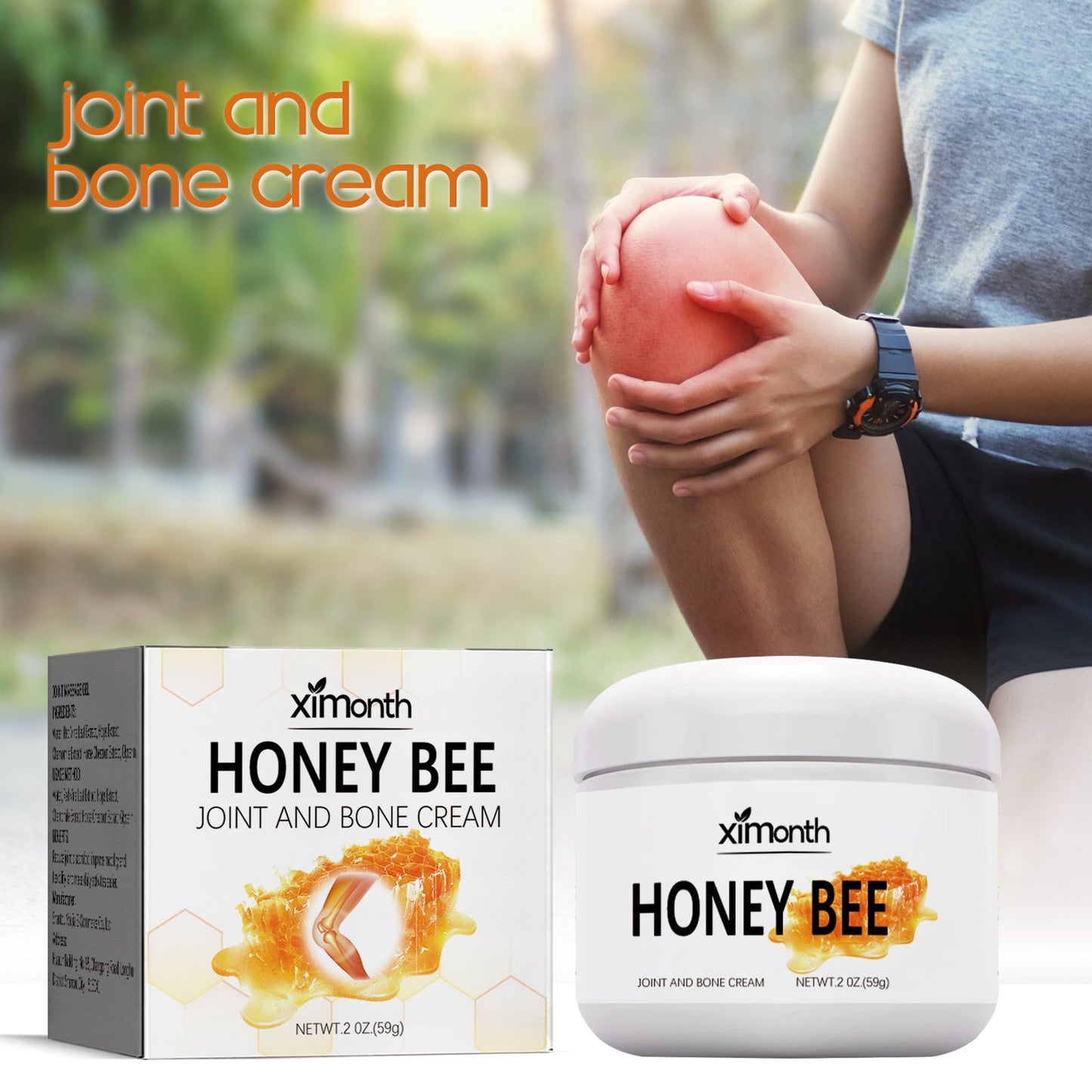 Ximonth Joint And Bone Cream, Ease And Lumbar Muscles Sedentary Joints Body Care Cream