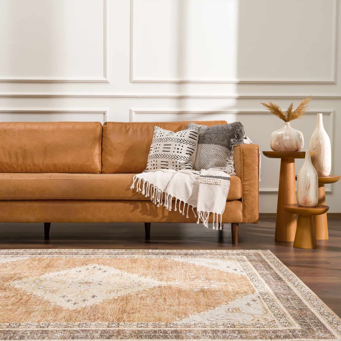 Albas Washable Area Rug