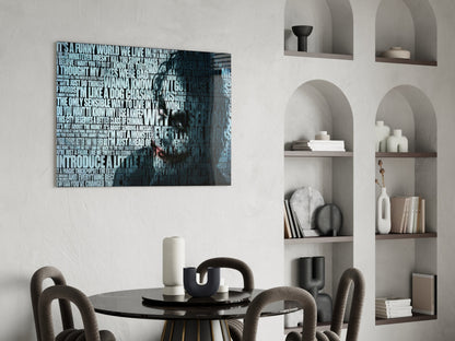 Joker Glass Wall Art