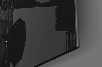 Lion Glass Wall Art
