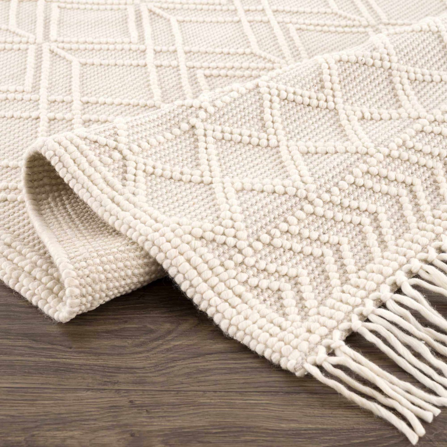 Ramsbury Beige Area Rug