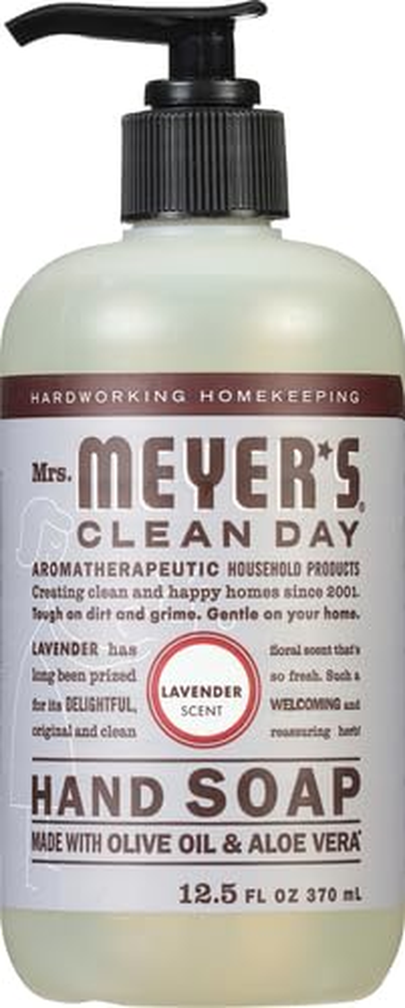 CLEAN DAY Hand Soap, Made with Essential Oils, Lavender, 12.5 Fl. Oz