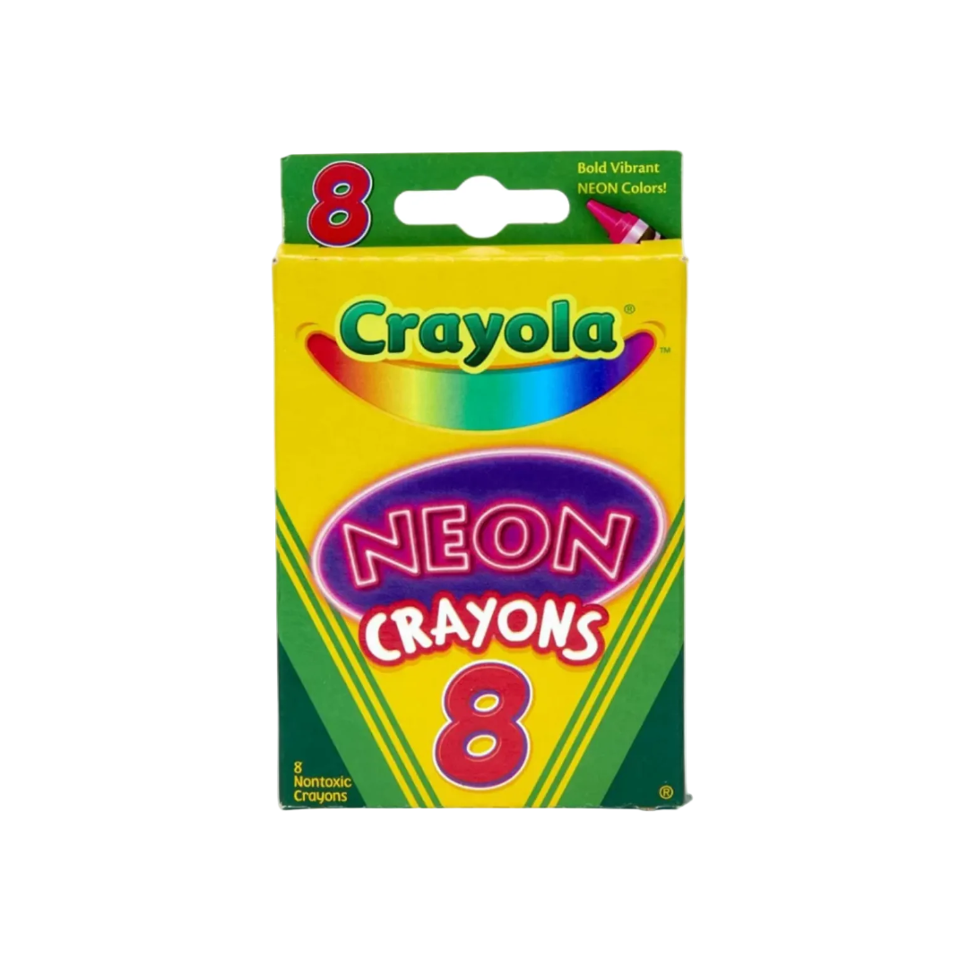 Crayola Neon Crayons (8 pack)
