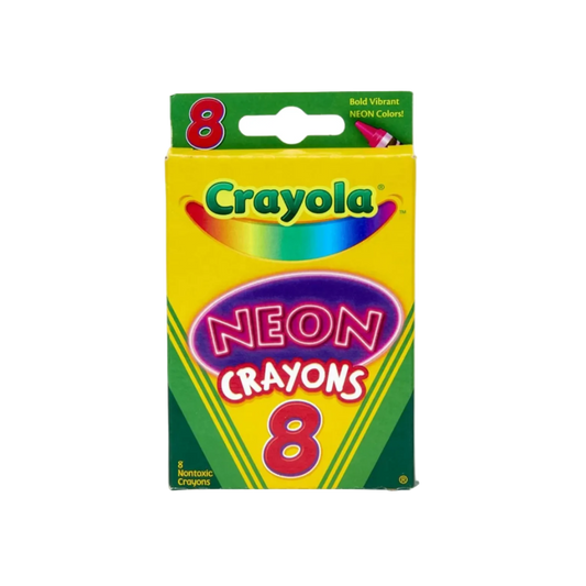 Crayola Neon Crayons (8 pack)