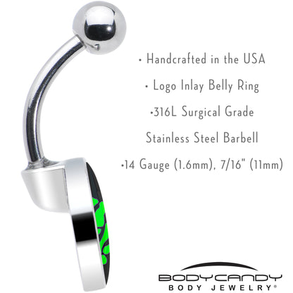 Shaka Hand Belly Ring by Onyx O
