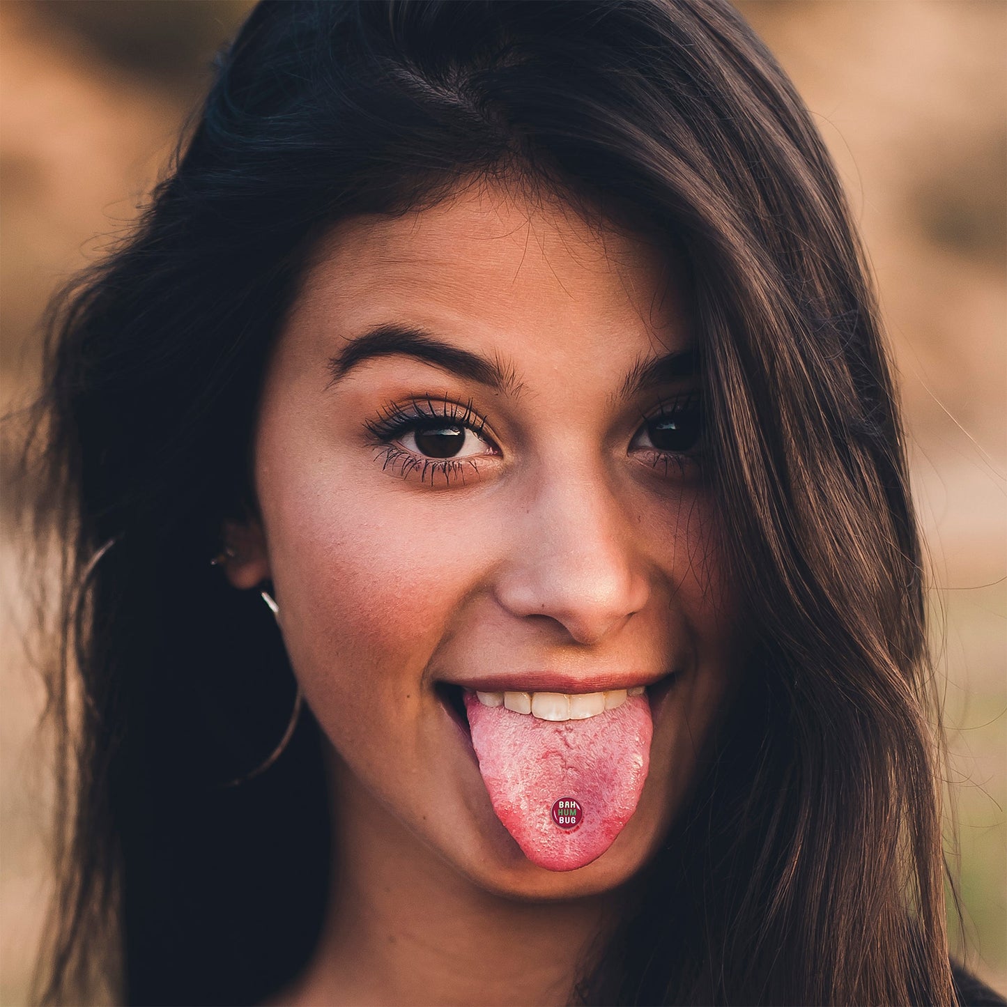 Bah Humbug Holiday Grouch Barbell Tongue Ring by Onyx O