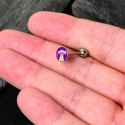 Style Space Invasion Barbell Tongue Ring by Onyx O