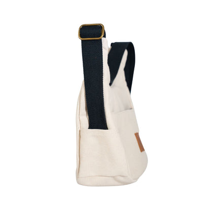 Crossbody Crescent Bag - Canvas Shoulder Bag for Women