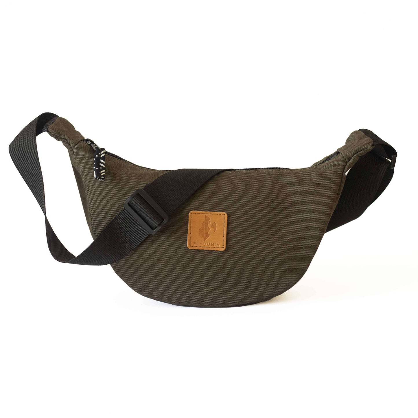Round Mini Shoulder Bags for Women - Canvas Bag