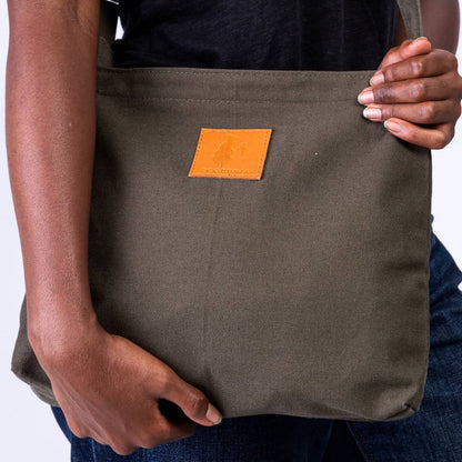 The Mini Amani Canvas Crossbody Bag Unisex