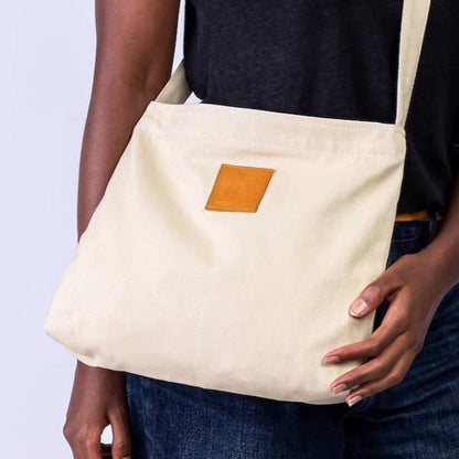 The Mini Amani Canvas Crossbody Bag Unisex