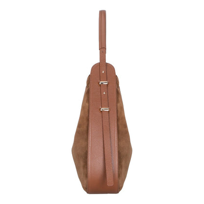 Carina Suede Leather Women’s Tote Bag – Suede Leather Shoulder Bag for Everyday Elegance | Minimal & Handcrafted