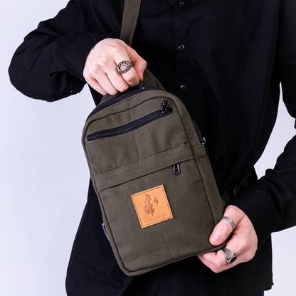 Large Canvas Crossbody Sling Bags |  Umoja