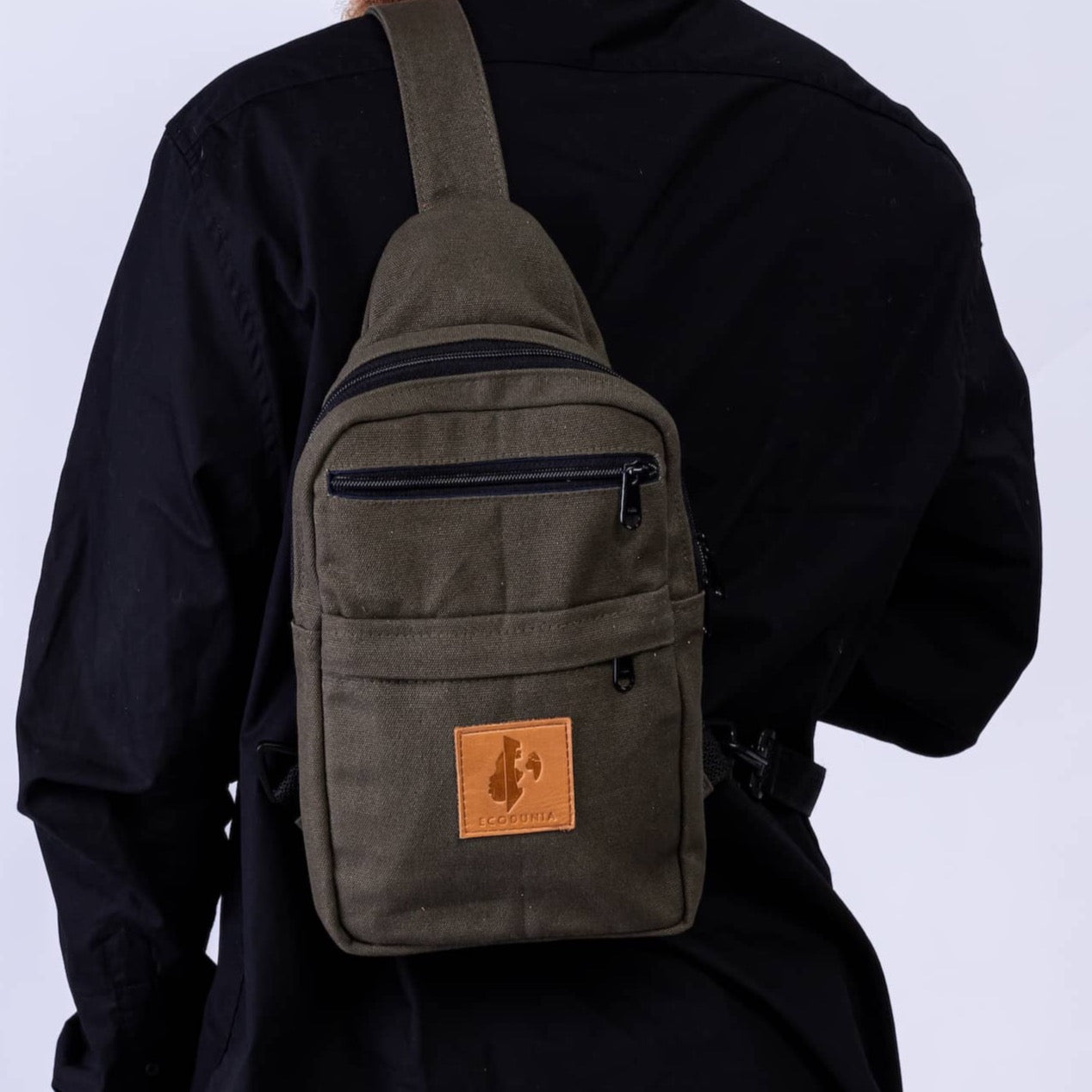 Large Canvas Crossbody Sling Bags |  Umoja