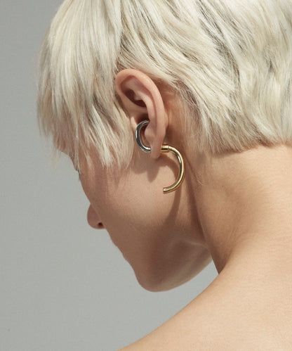 Luna Earrings Two Tone