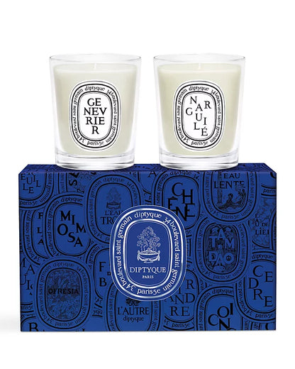 DIPTYQUE Narguilé & Genévrier Mini Candles Gift Set