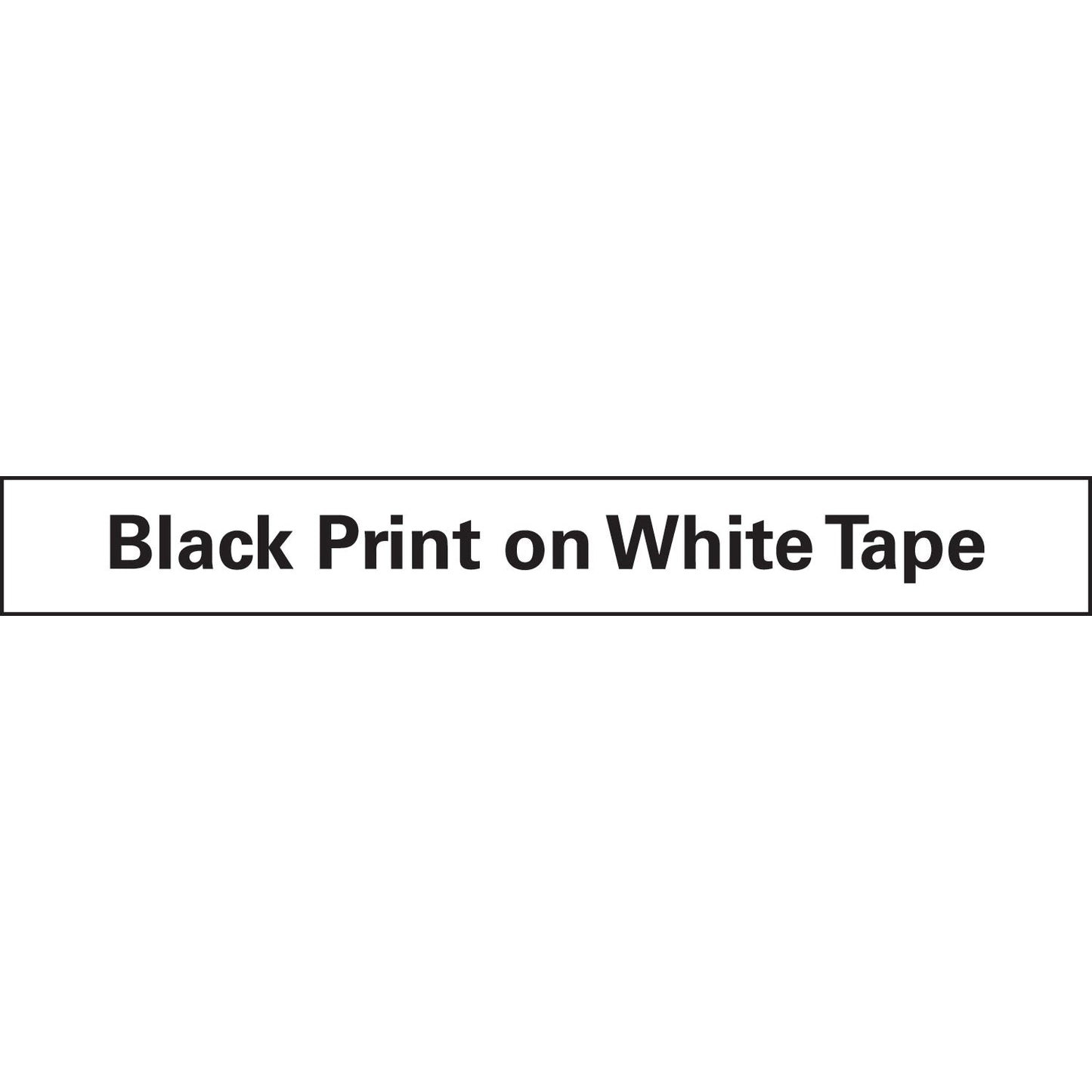 DYMO D1 High-Performance Polyester Removable Label Tape, 0.5" x 23 ft, Black on White