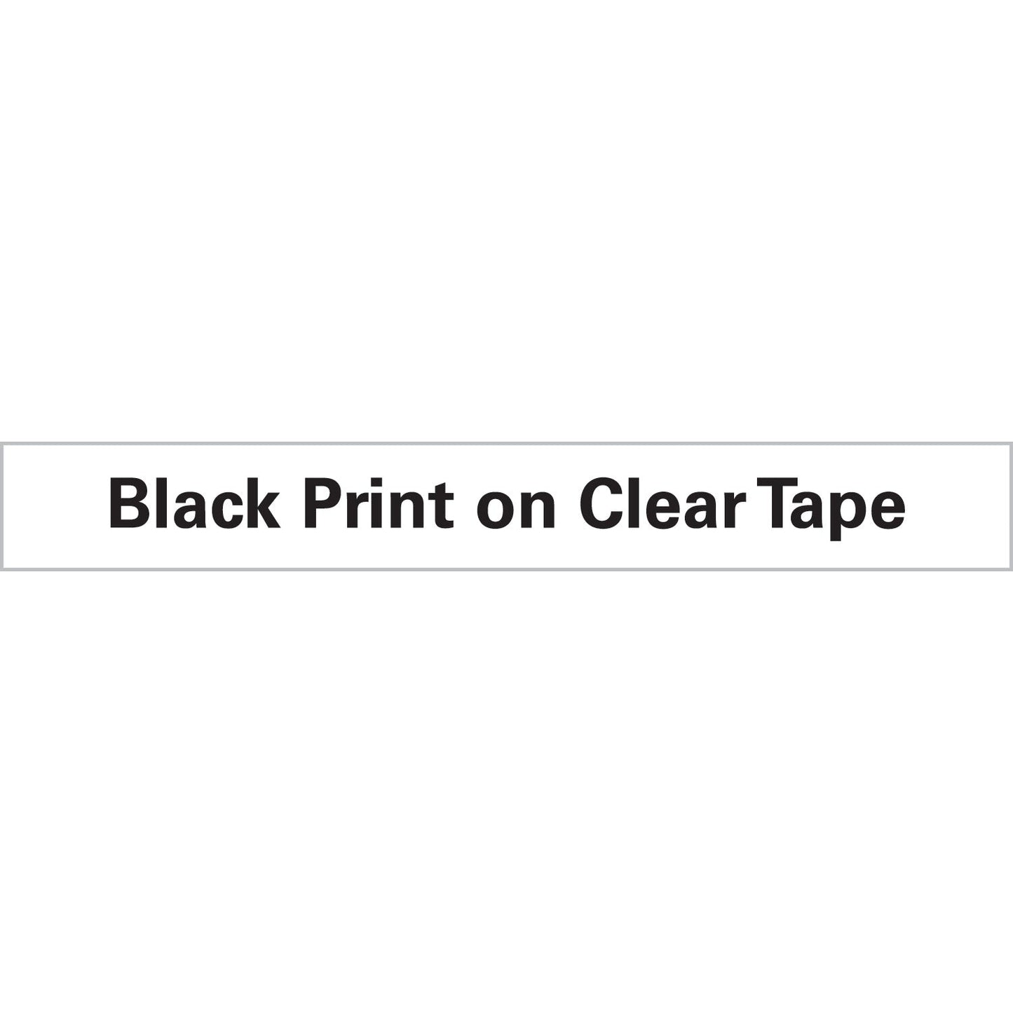 DYMO D1 High-Performance Polyester Removable Label Tape, 0.75" x 23 ft, Black on Clear