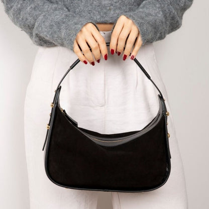Dolcezza Women’s Suede Leather Bag – Suede Leather Women’s Tote & Shoulder Bag for Everyday Elegance | Minimal & Handcrafted