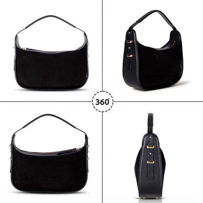 Dolcezza Women’s Suede Leather Bag – Suede Leather Women’s Tote & Shoulder Bag for Everyday Elegance | Minimal & Handcrafted