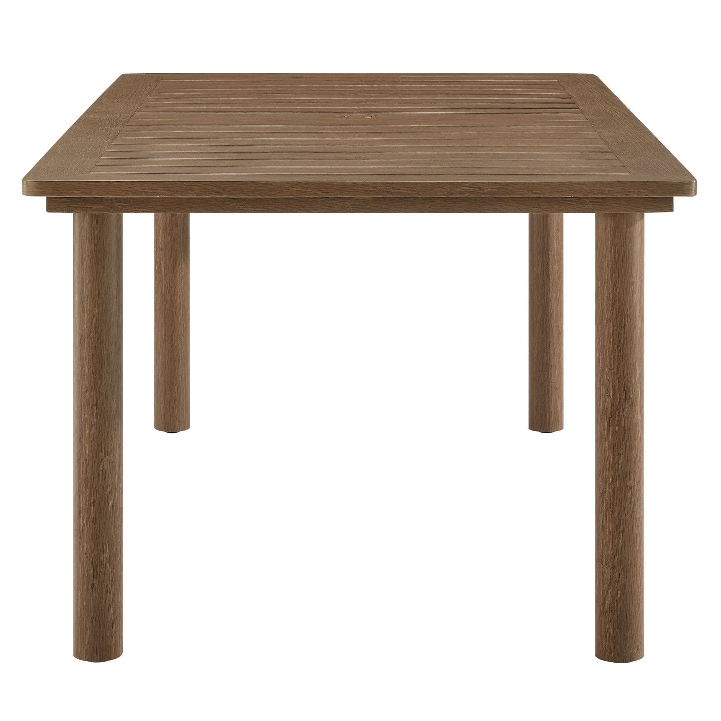 Parkland 76" Outdoor Patio Aluminum Dining Table by Modway
