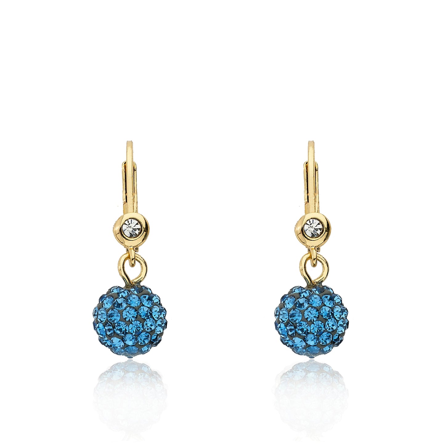 Crystal Ball Dangle Earring