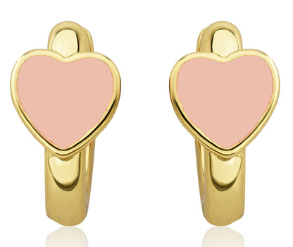 Heart Huggy Earring