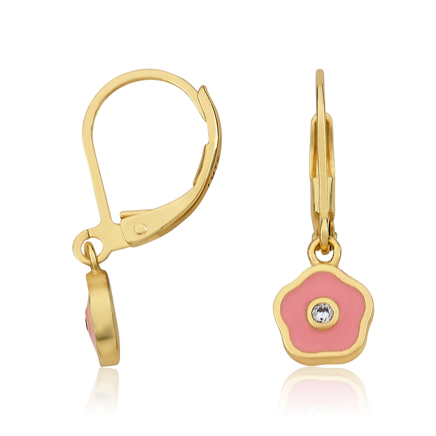 Flower Crystal Speck Earring