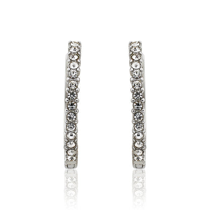 Quarter Size Hoop Earring