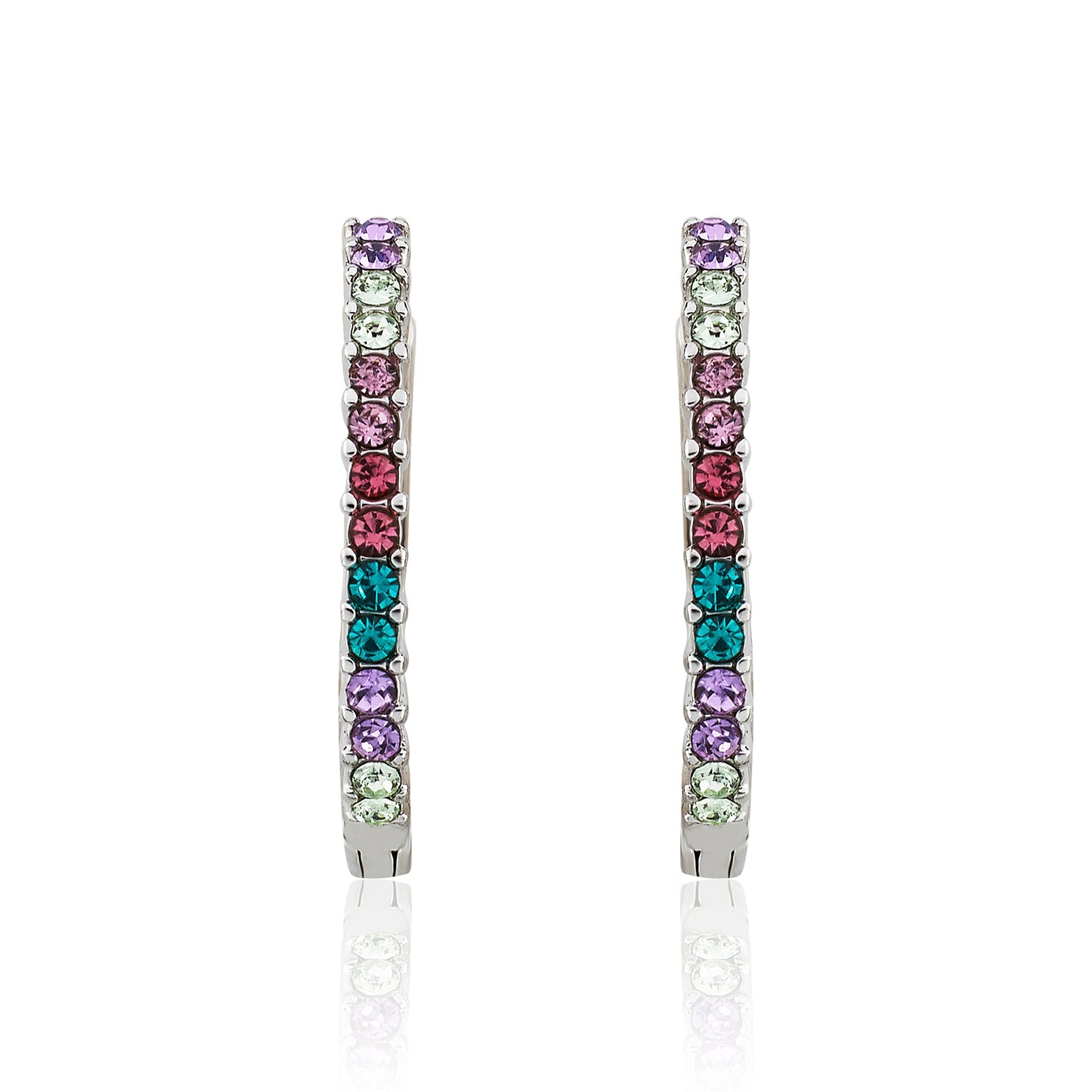 Quarter Size Hoop Earring