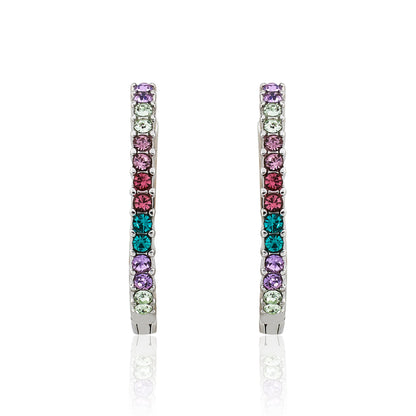 Quarter Size Hoop Earring